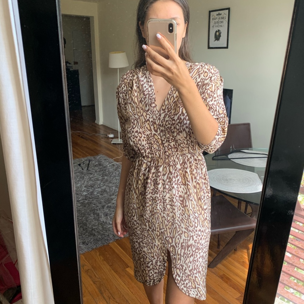 NWOT Tucker silk mini dress size S C3